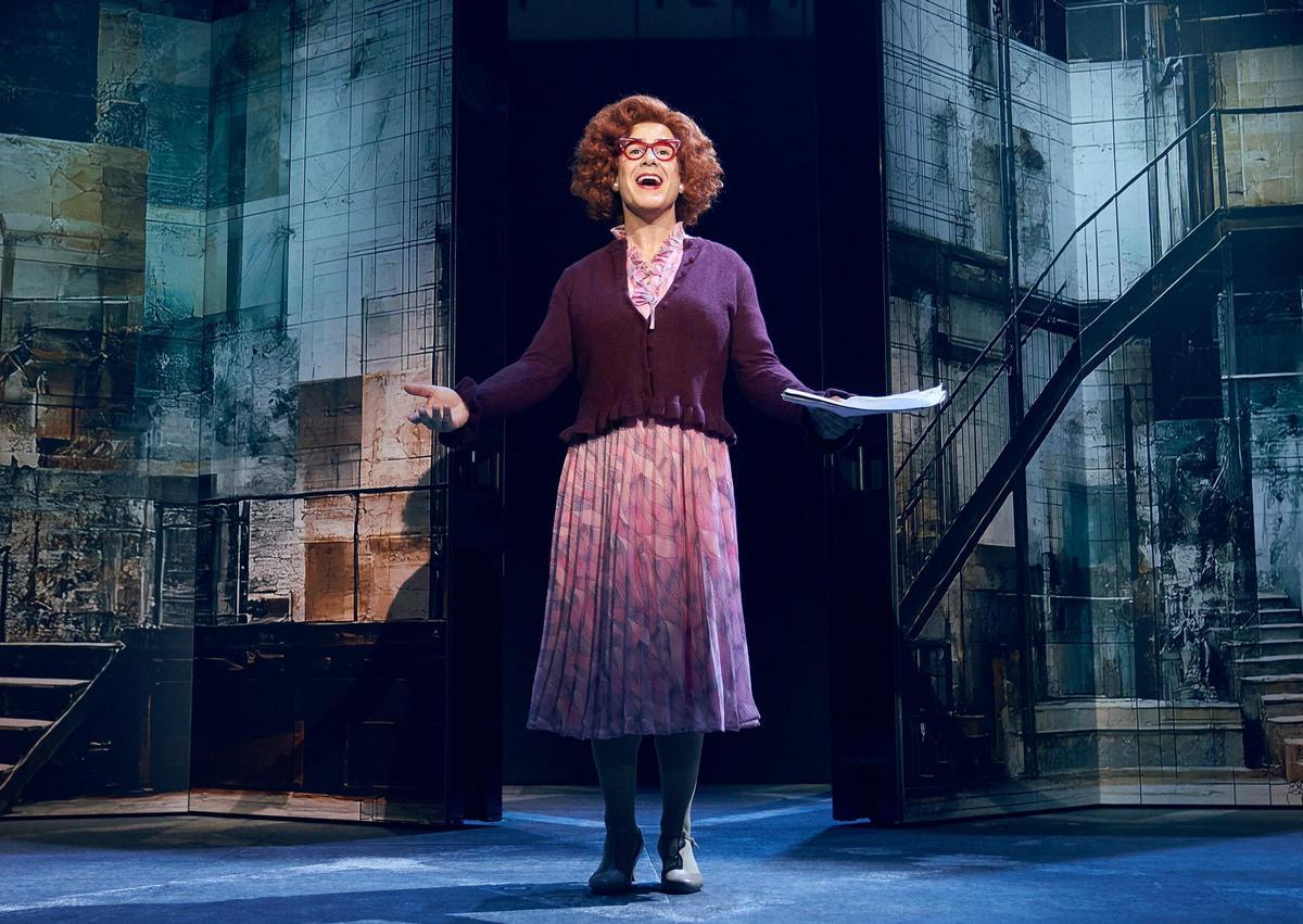 Ivan Labanda en un momento de 'Tootsie, la comedia musical'.