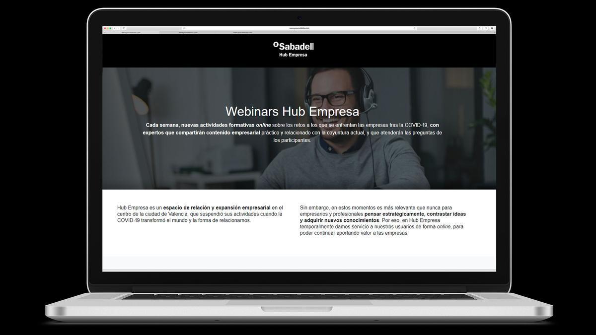 Hub Empresa de Banco Sabadell, una ayuda desde el inicio de la pandemia