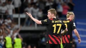 De Bruyne ante el Real Madrid