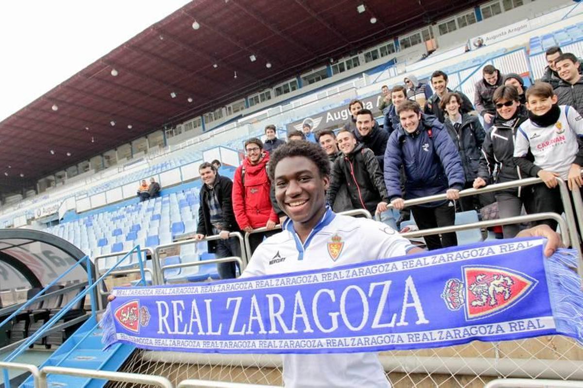 Dongou: "Cambié el chip desde que me llamó el Real Zaragoza"