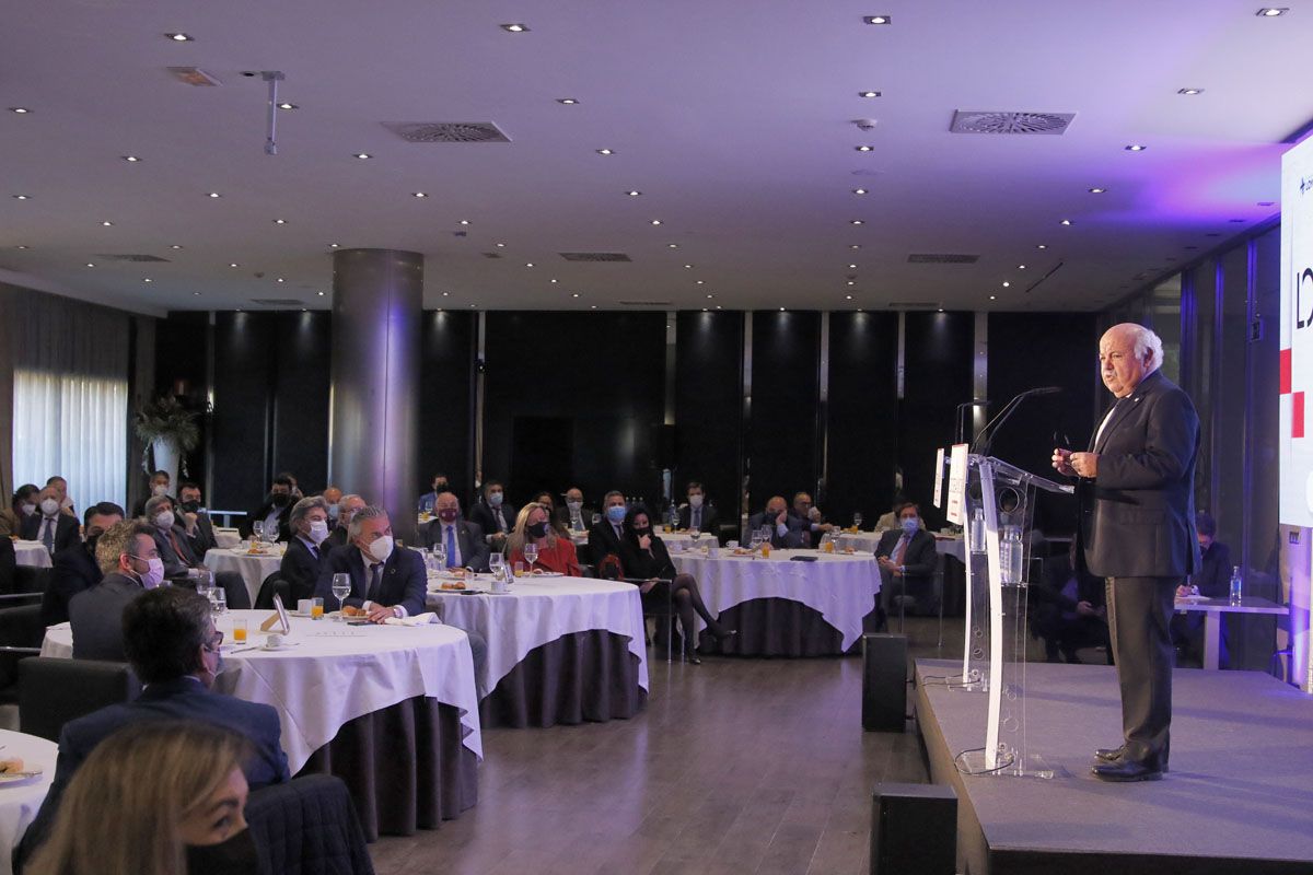 Jesús Aguirre en los desayunos de Diario Córdoba