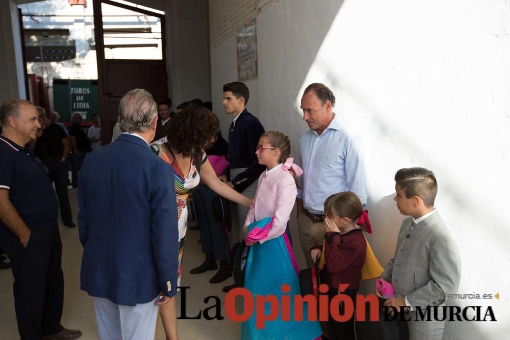 Ambiente en la Condomina durante la clase práctica