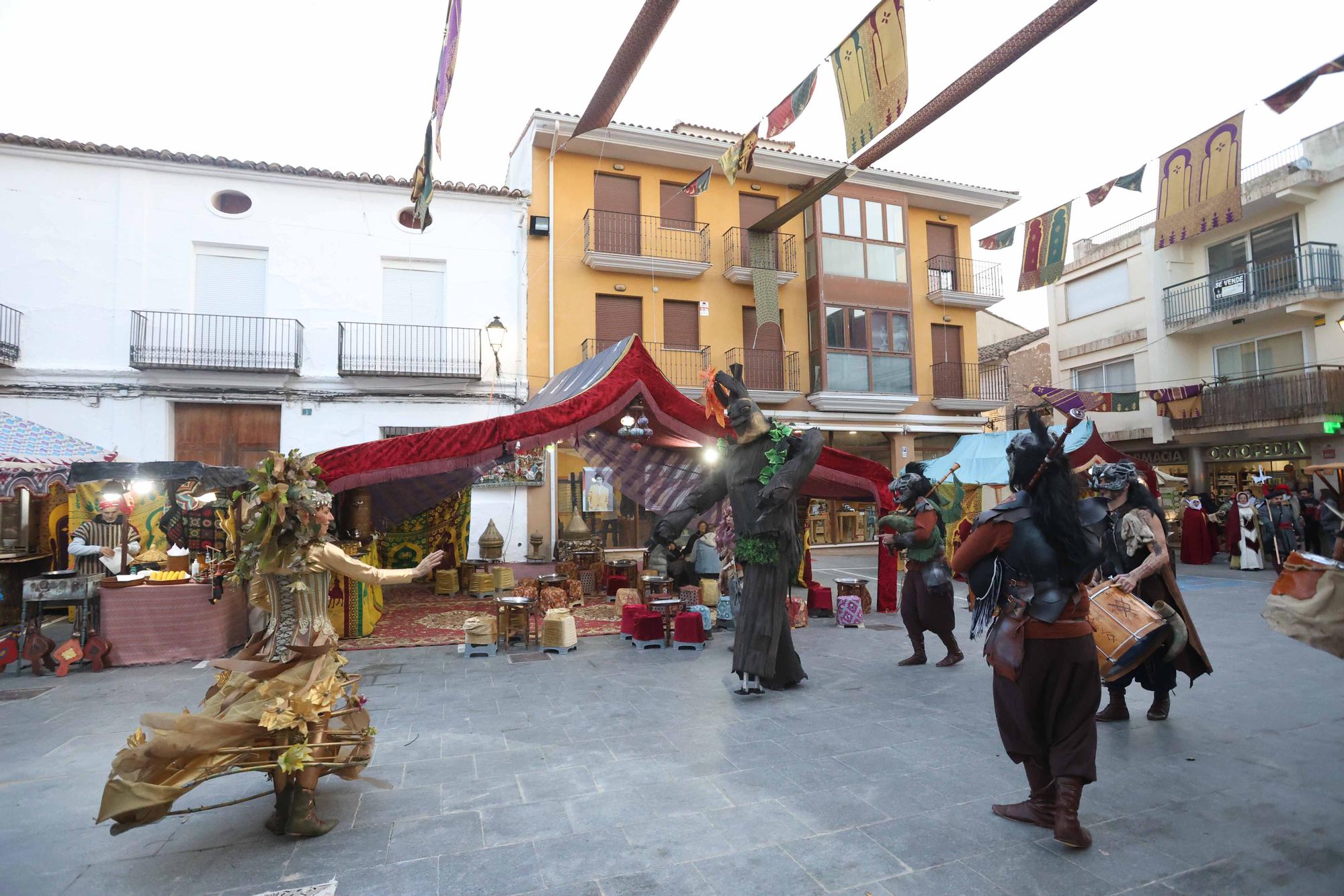 Mercado renacentista de los Borja en Llombai