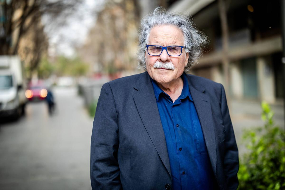 Joan Tardà, exdiputado de ERC en el Congreso, que publica el libro 'Una crónica republicana desde Madrid'.