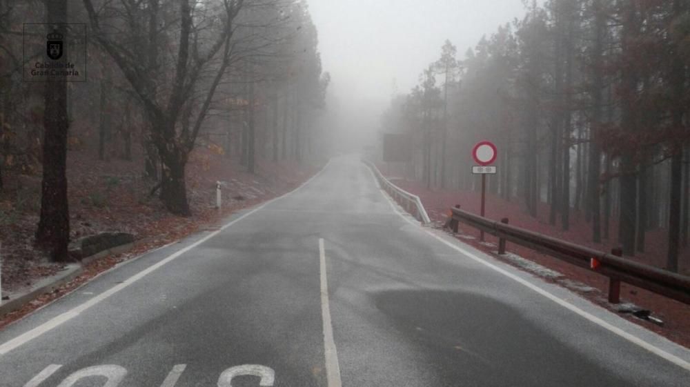 Nieve en Gran Canaria (29/01/2018)