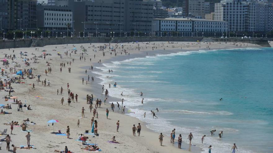 Una masa de aire cálido entra en Galicia y las temperaturas suben