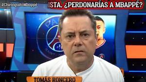 Tomás Roncero en El chiringuito de Jugones