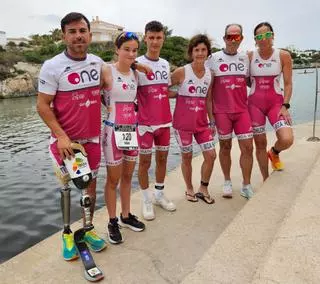 Gran papel del AD Ibiza Half Triathlon en el Campeonato Balear de Acuatlón