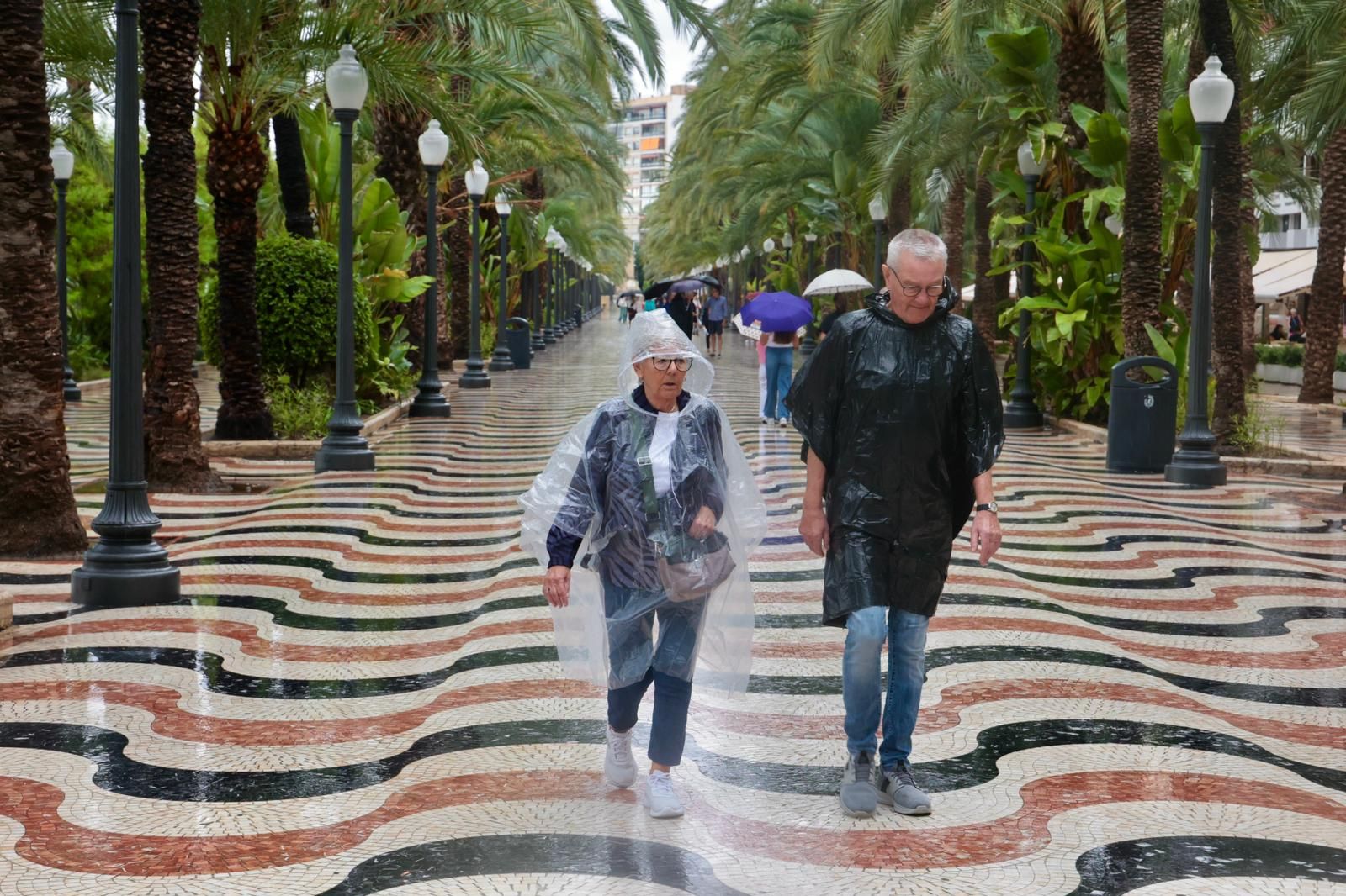 La dana Alice llega a la ciudad de Alicante