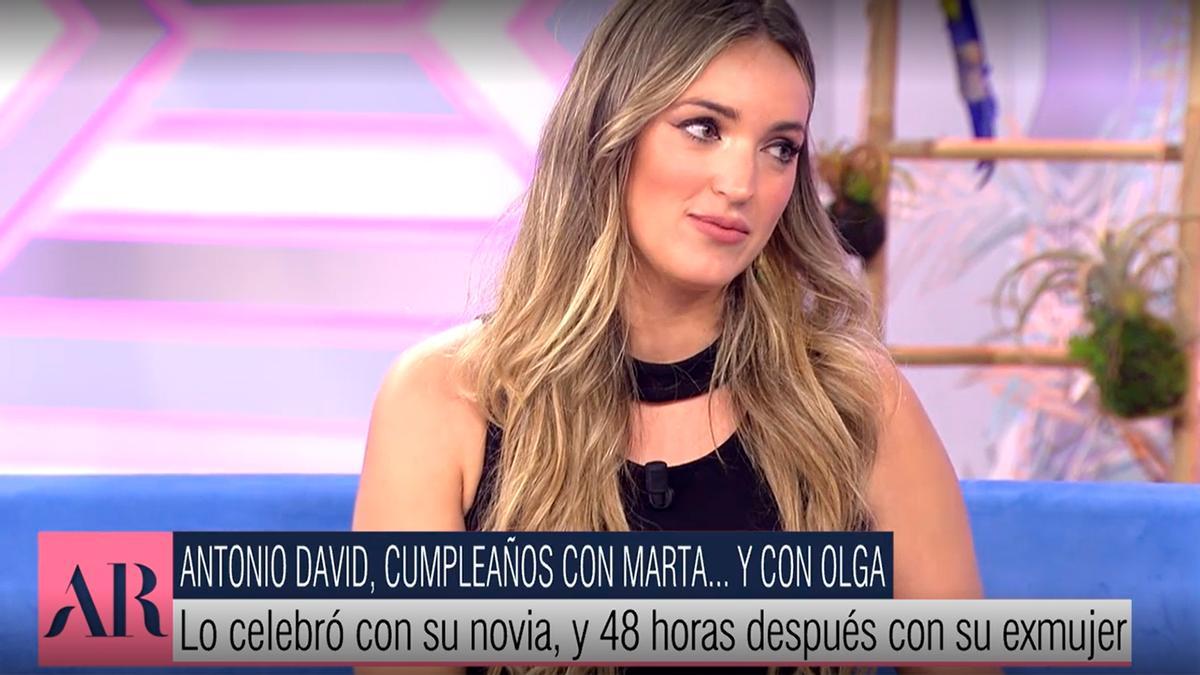 El sí quiero de Marta Riesco a Antonio David Flores: "Para siempre"