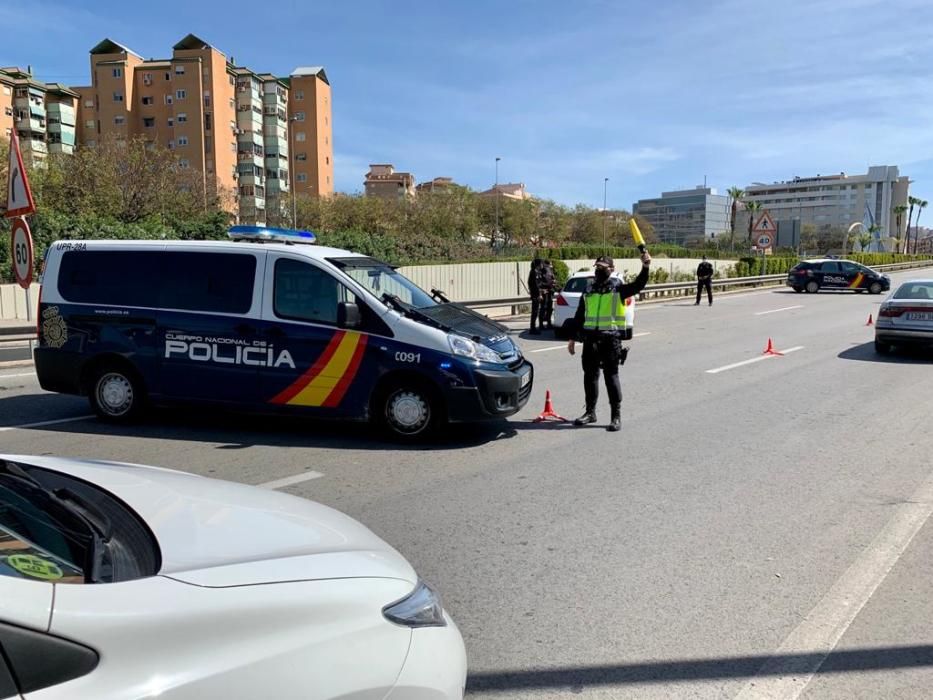 Fotos desde el helicóptero de la Policía Nacional