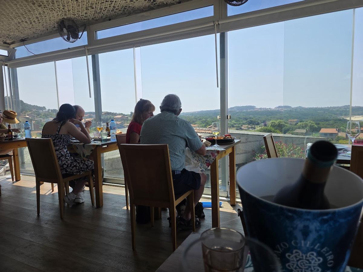 El restaurante O Castro, en Reboredo.