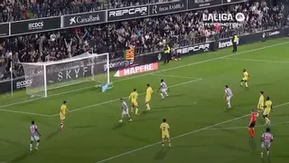 El 4-1 del Castellón en el Castellón 4-1 Almería de la jornada 36 de LaLiga Hypermotion