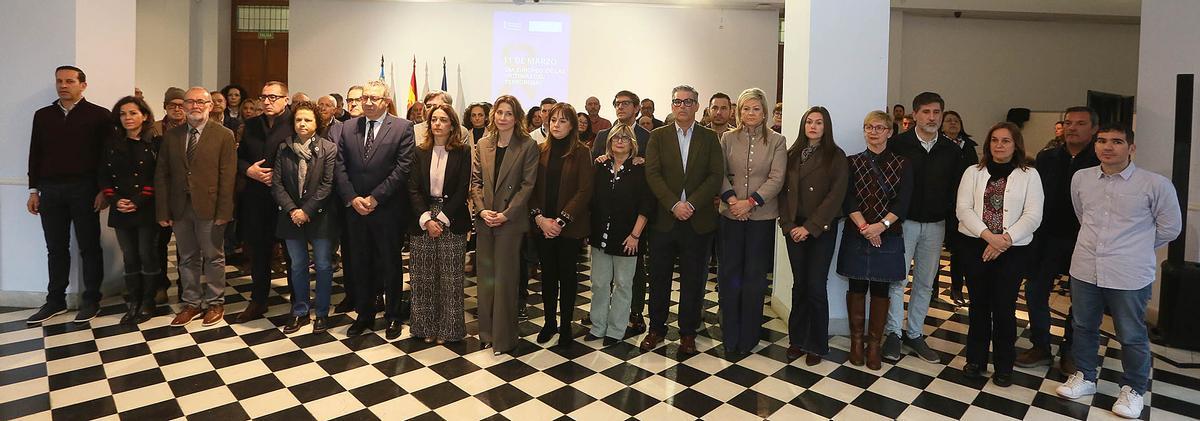Día Europeo de las Víctimas del Terrorismo en el Palacio Provincial.