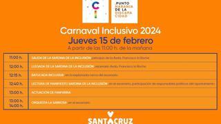 Más cortes de tráfico este jueves por un nuevo acto del Carnaval de Santa Cruz