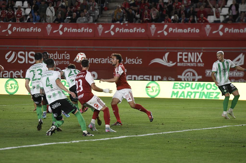 Las mejores imágenes del partido entre el Real Murcia y el Antequera