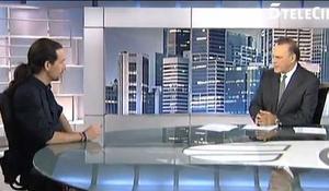 Entrevista amb Pablo Iglesias a Tele 5.