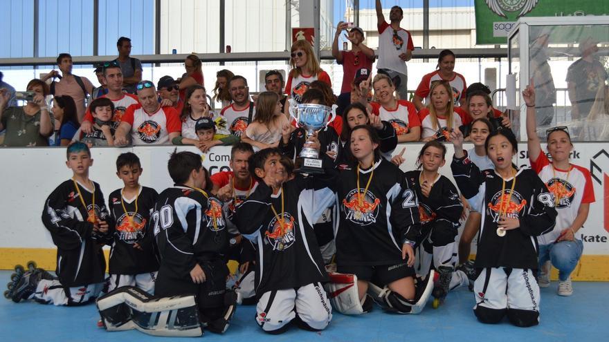 Los benjamines de Titanes Elche campeones Copa Federación 2022 Comunidad Valenciana