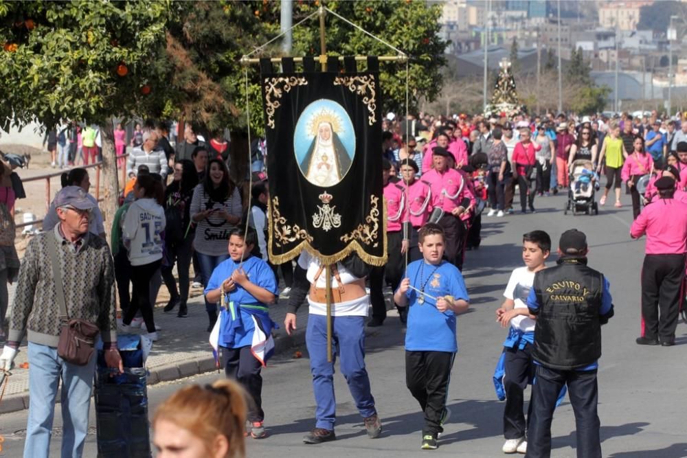 Subida de la Virgen de la Soledad al Calvario