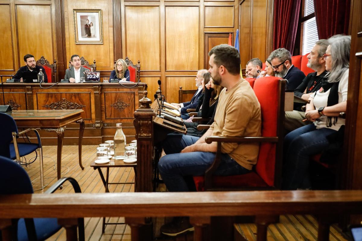 Otro momento del pleno de Alcoy
