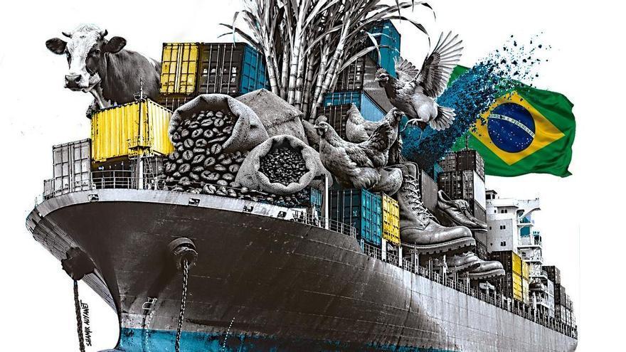 La renovada amistad entre Brasil y España salva los asaderos canarios