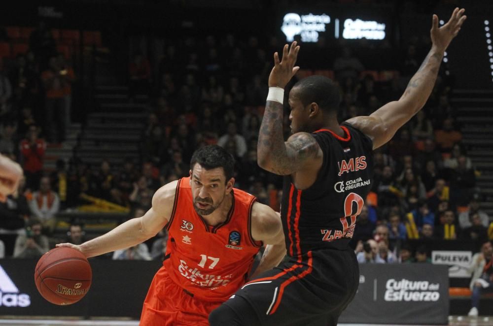 Valencia Basket - Cedevita Zagreb, en imágenes