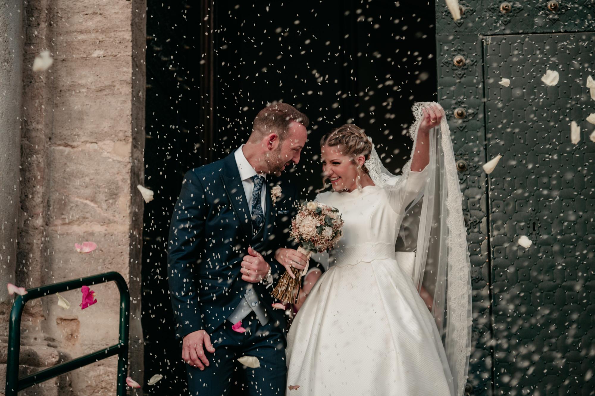 Boda de Andrea Cea, corte de honor de los años 2020 y 2021