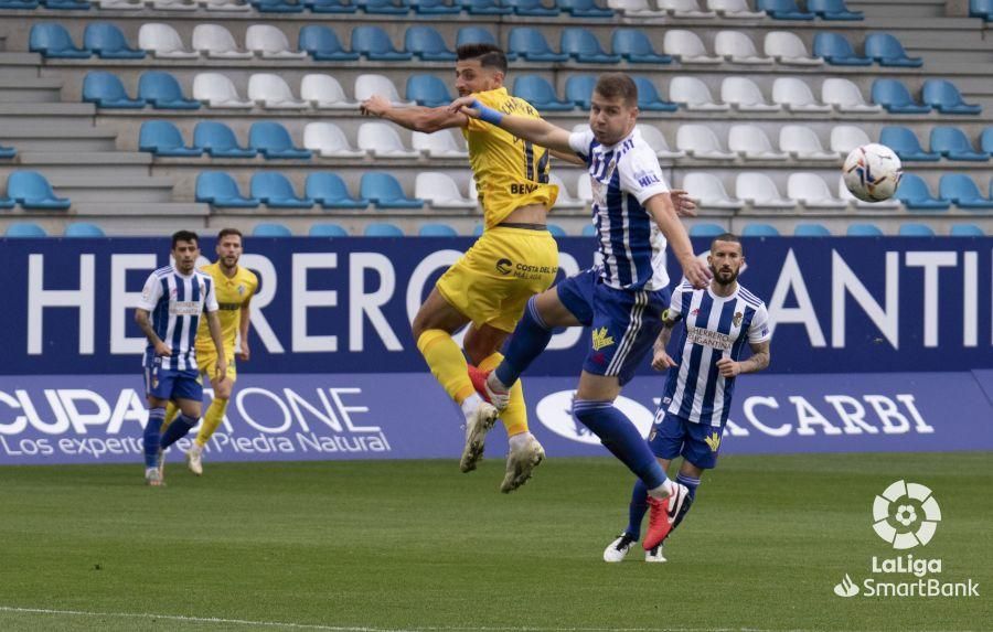 Partido de la Ponferradina y el Málaga CF de la Liga SmartBank.