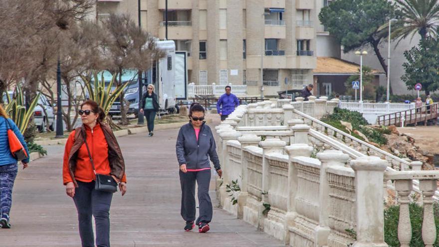 Aspecto del paseo de Punta Margalla en Torrevieja/ Foto Tony Sevilla