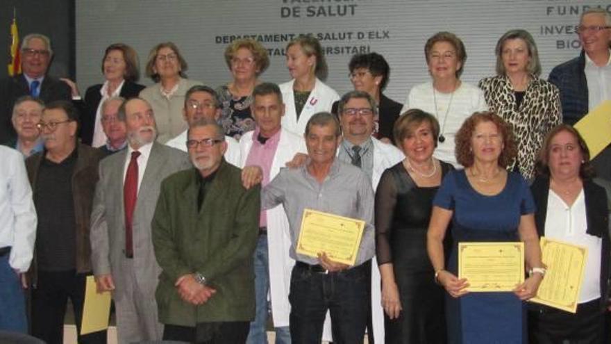 Homenaje a los jubilados del Hospital General