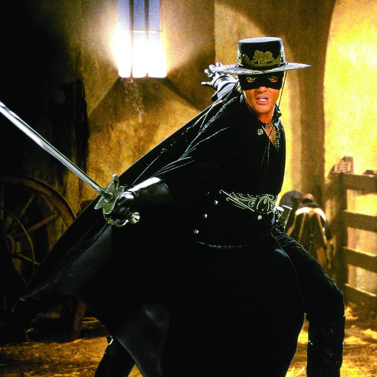 Antonio Banderas en 'La Máscara del Zorro'.