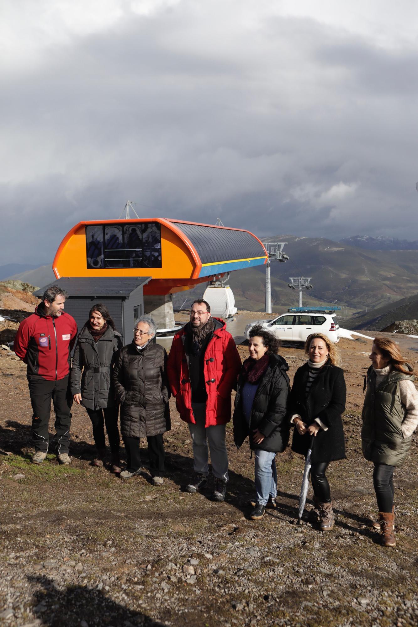 La nueva telecabina de Pajares comenzará a funcionar en Navidad