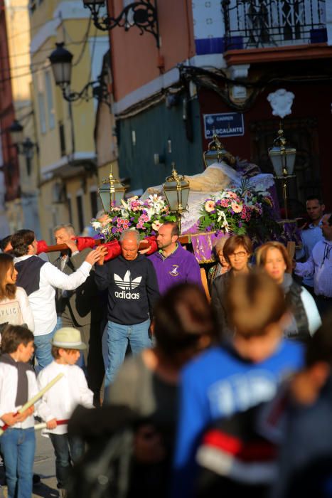 Procesión del Cristo Yacente en el Cabanyal