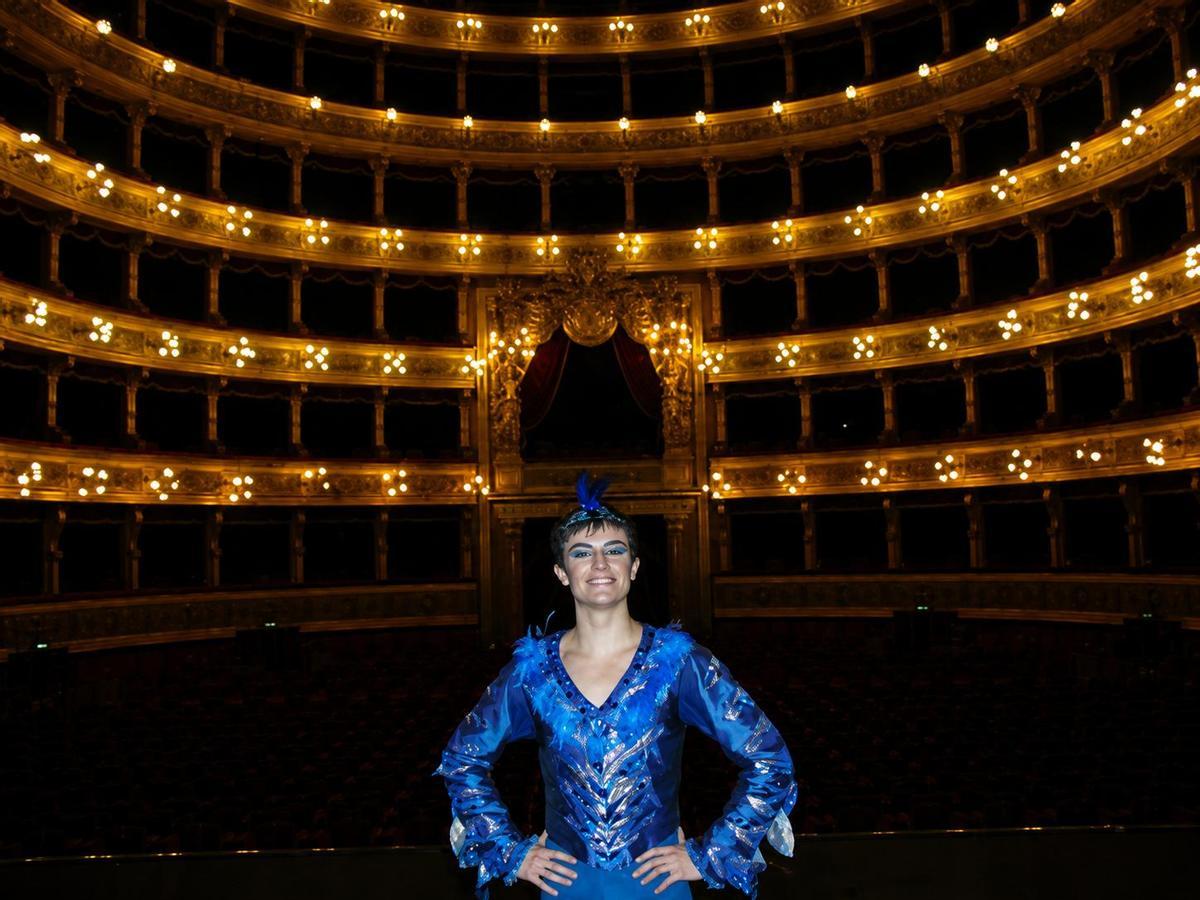 Guillem Bover, al Teatre Massimo de Palerm.
