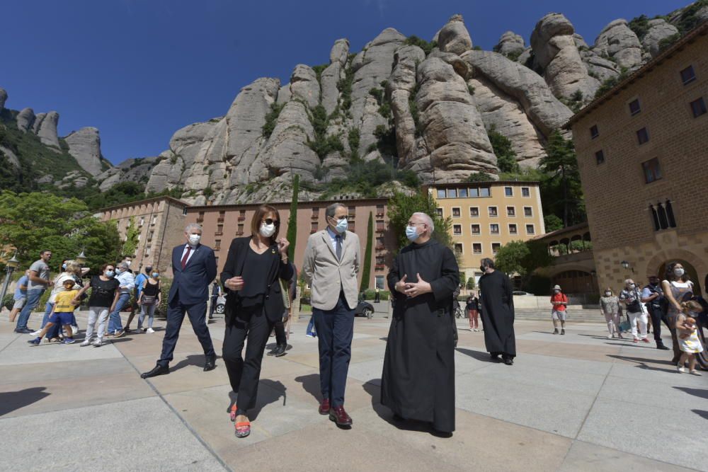 El president Torra presenta la primera ruta de «Camins del català»