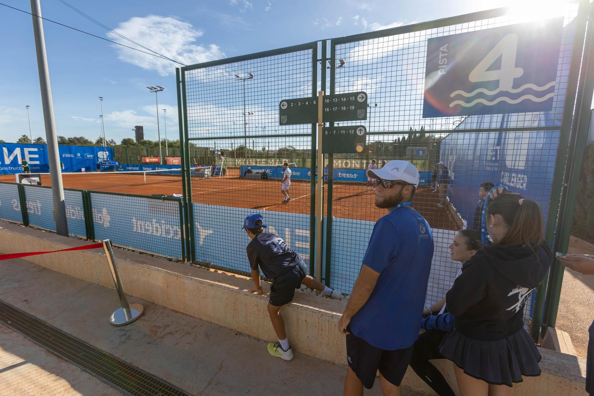 Así ha sido al jornada del miercoles en el II Challenger ATP de Tenis en el club Montemar de Alicante