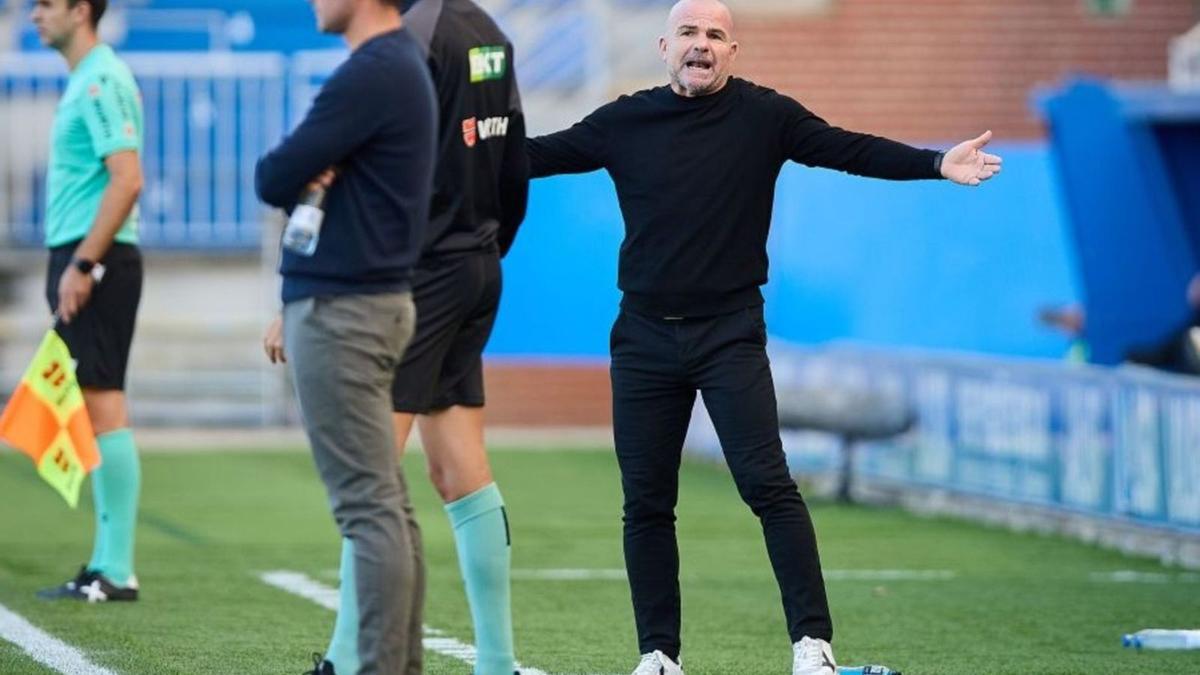Paco López está recibiendo muchas críticas por el irregular comienzo del Leganés.