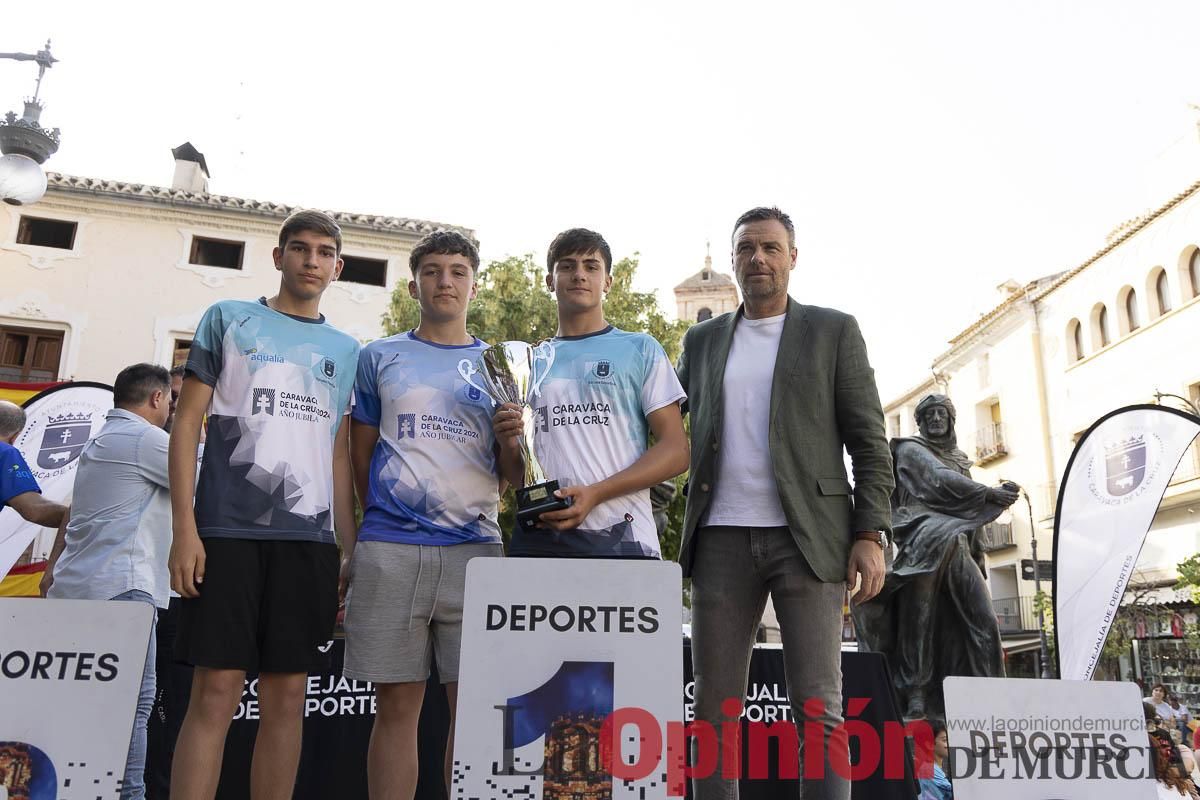 Clausura de las Escuelas Municipales Deportivas de Caravaca