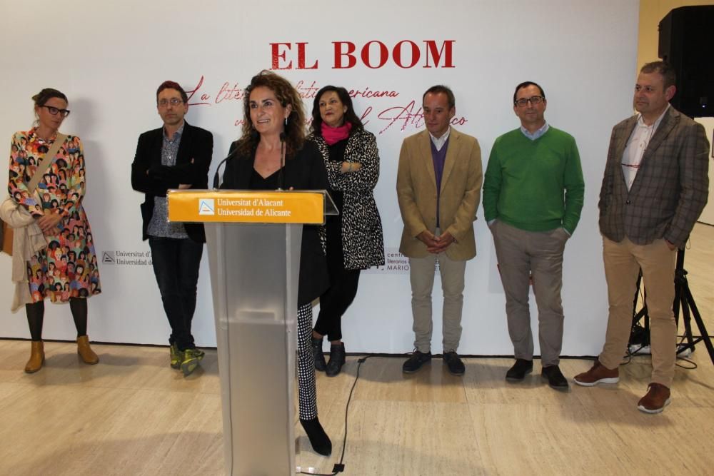 Exposición sobre el Boom latinoamericano en el Universidad de Alicante