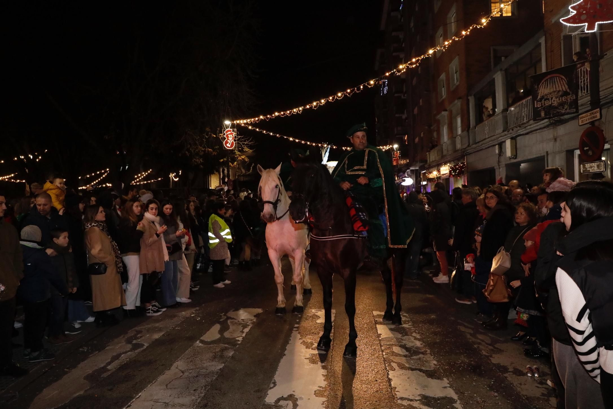 En imágenes: así fue la cabalgata en Langreo