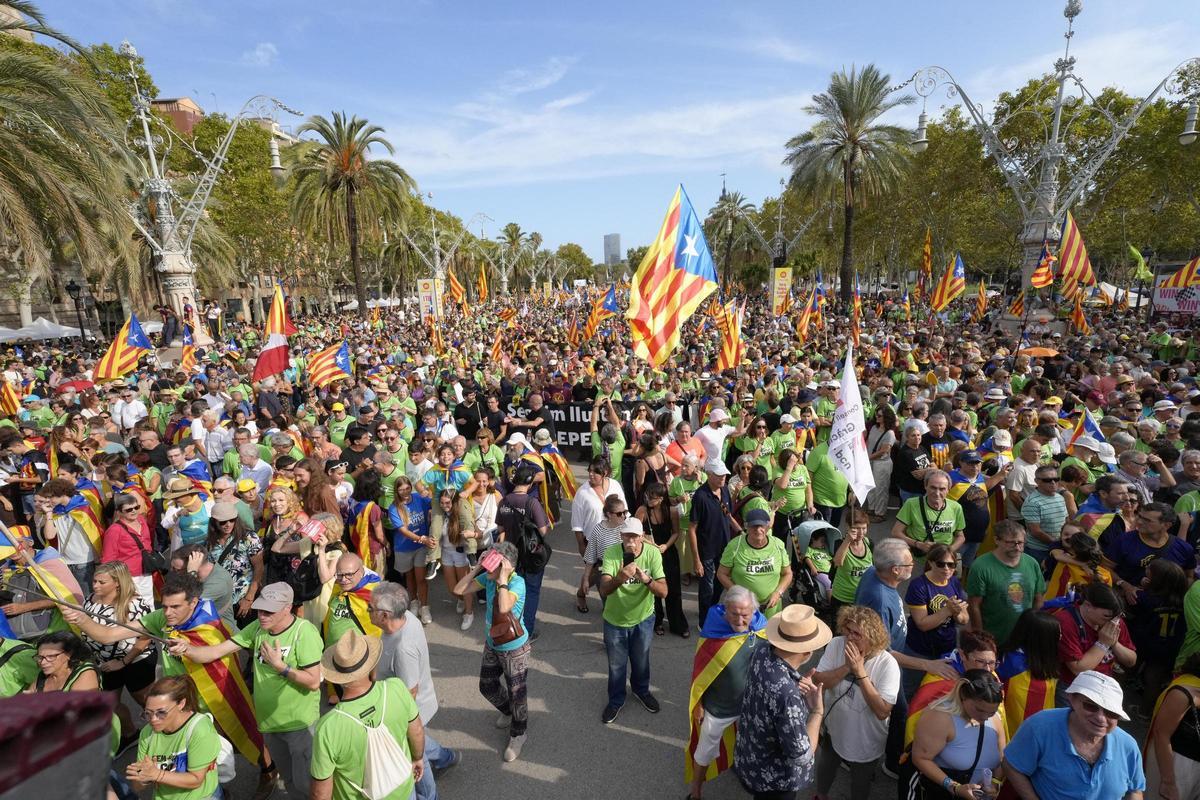 Diada de Catalunya 2024, en imagenes