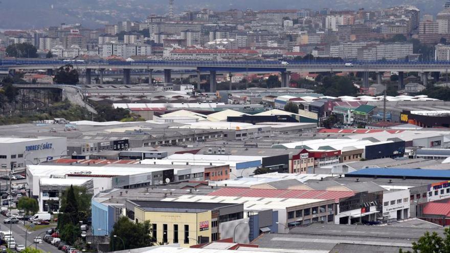 Vista aérea del polígono de Pocomaco. |  Víctor Echave