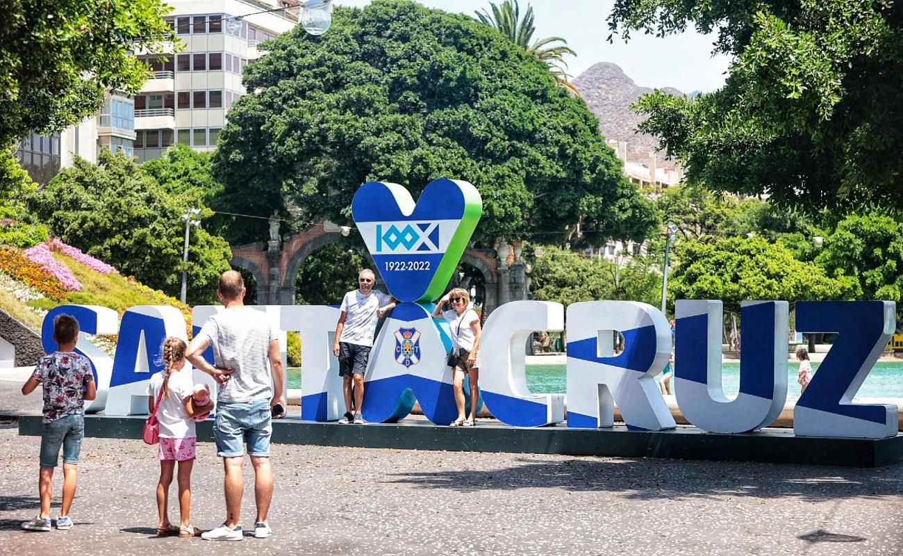 Rotulación corpóreo Plaza España-CDTenerife