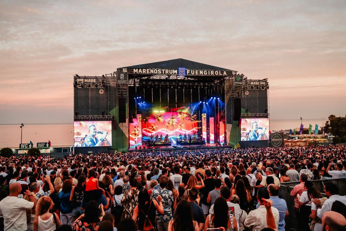 Concierto de Juan Luis Guerra en el Marenostrum Fuengirola