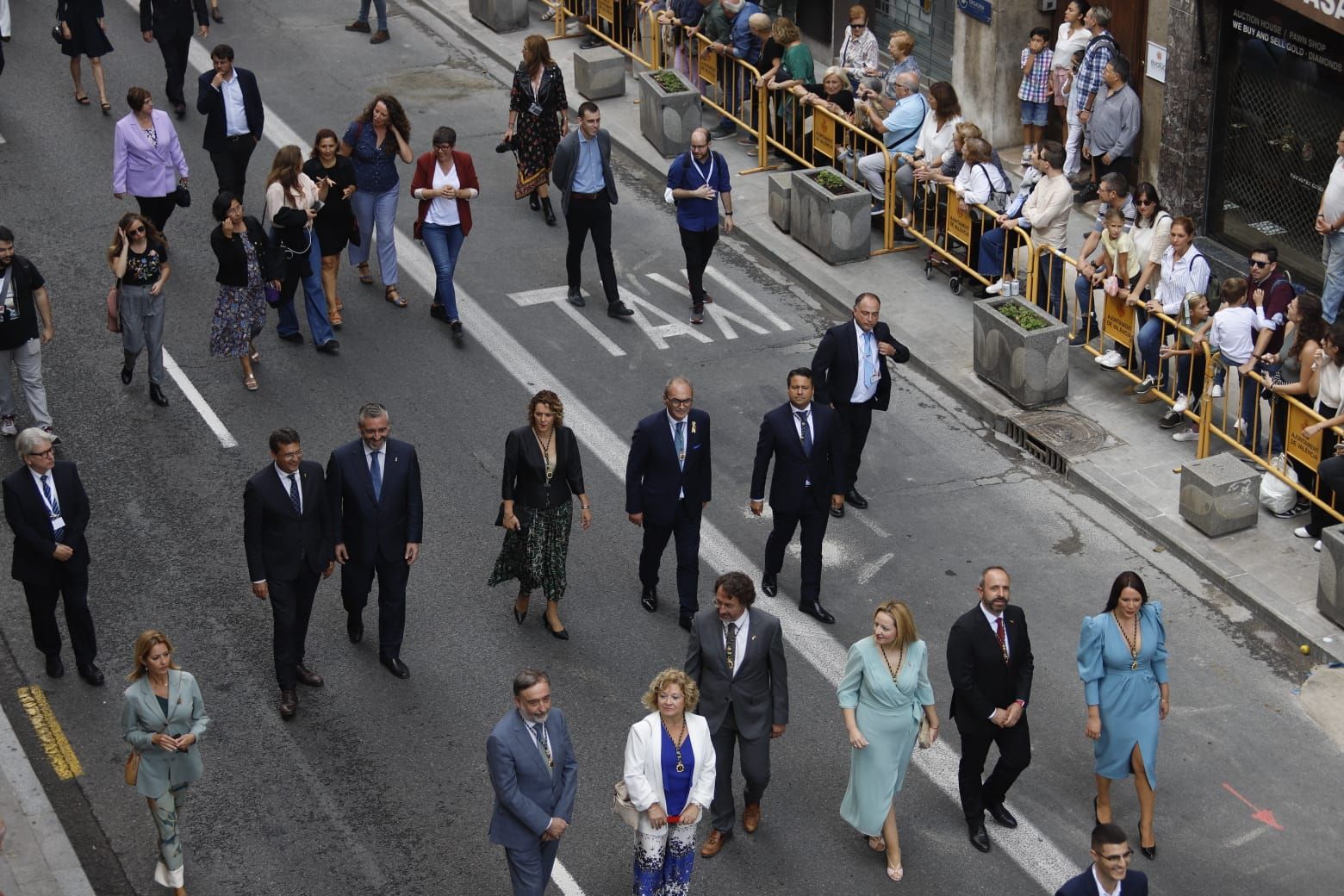 Procesión cívica del 9 d'Octubre en València