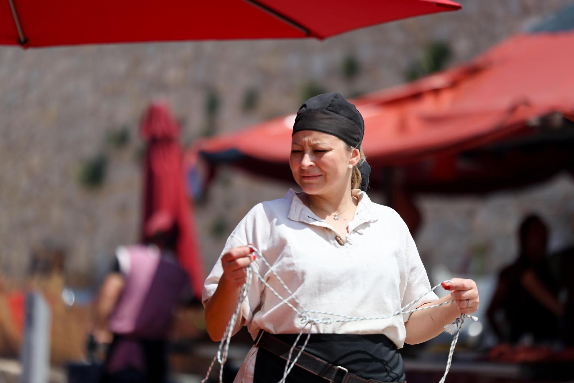 Mira aquí las imágenes de la oferta gastronómica de la Feria Medieval de Ibiza