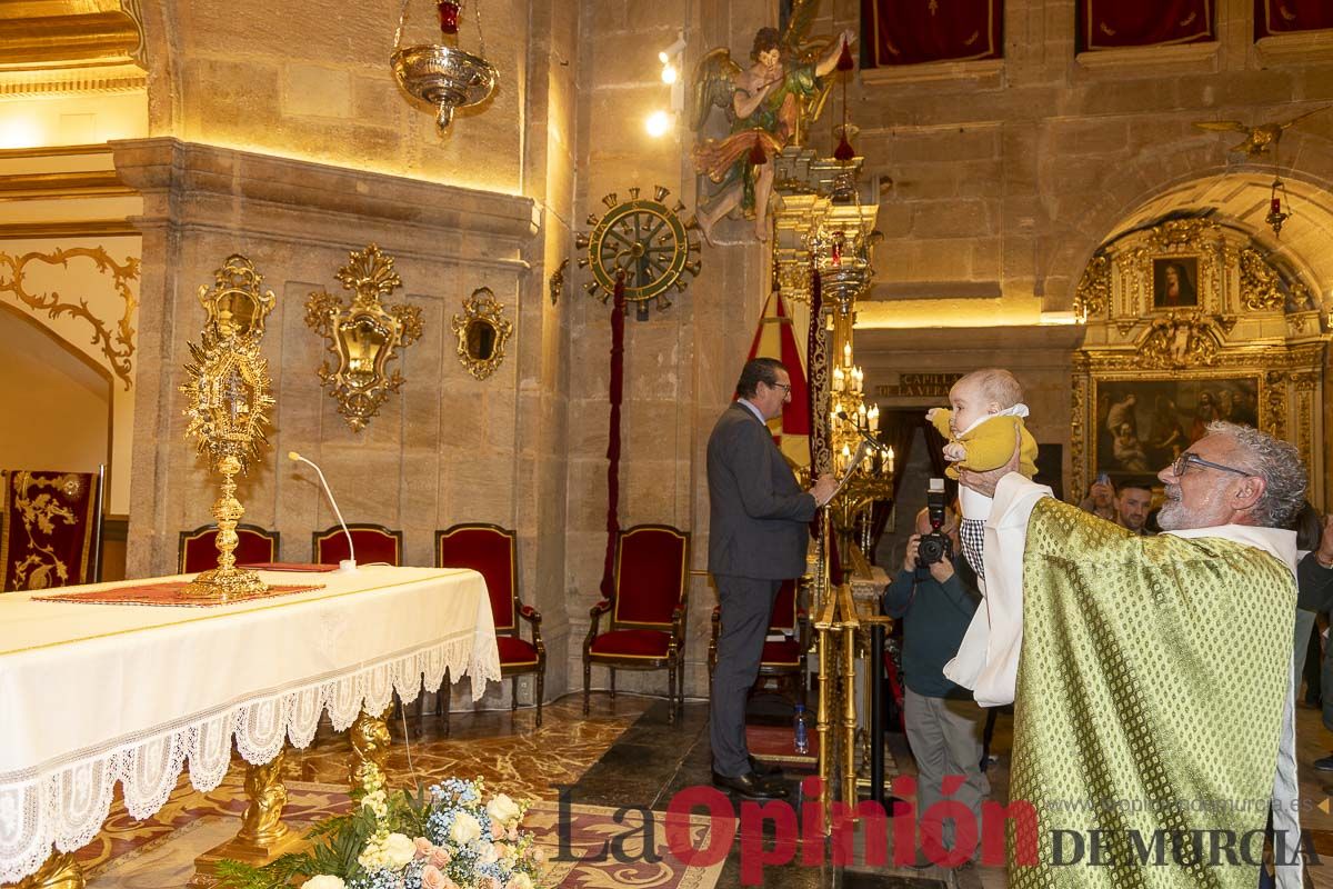 Presentación a la Vera Cruz de Caravaca de los niños nacidos en 2023