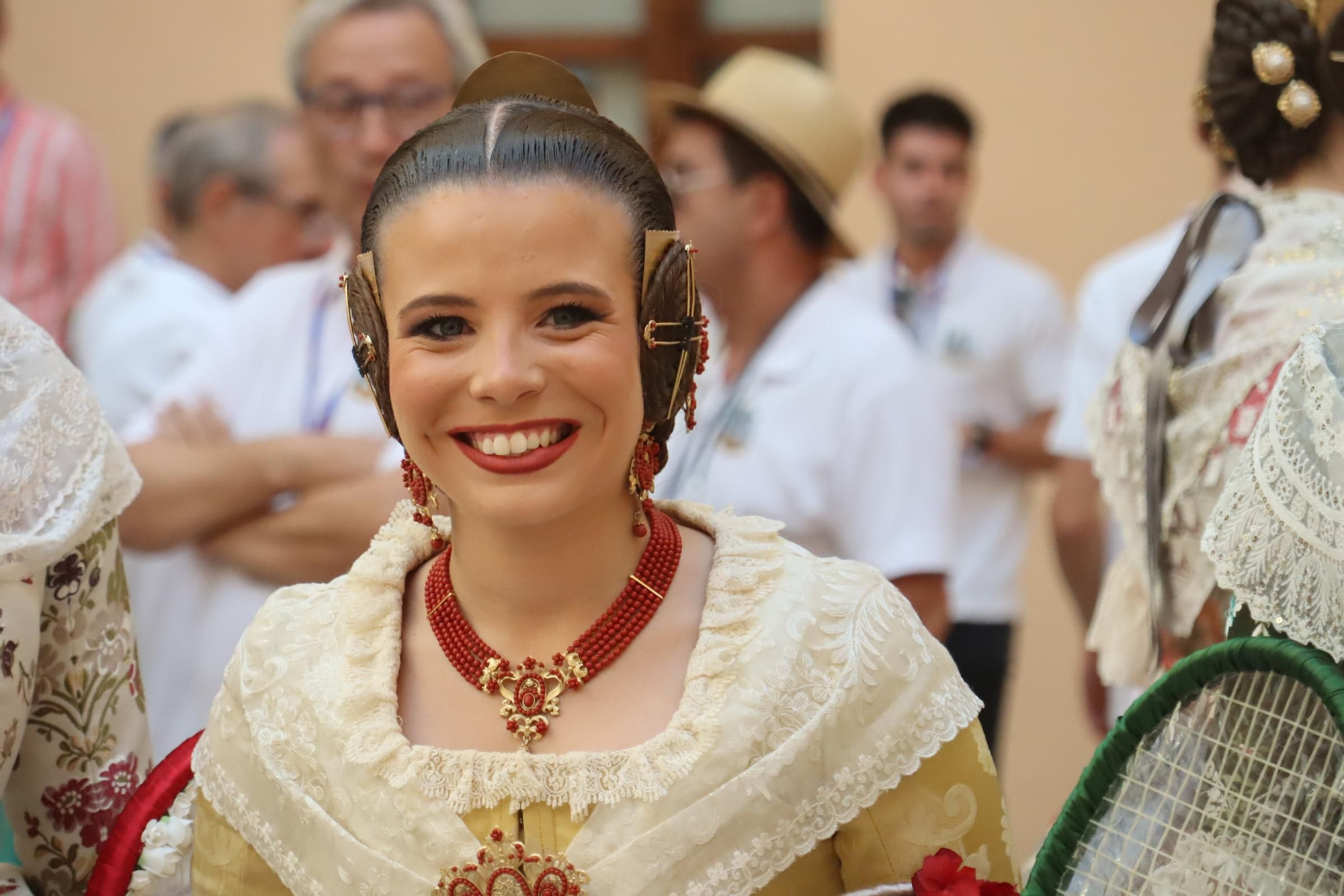 Las candidatas a Fallera Mayor de València 2026 se estrenan en la Batalla de Flores