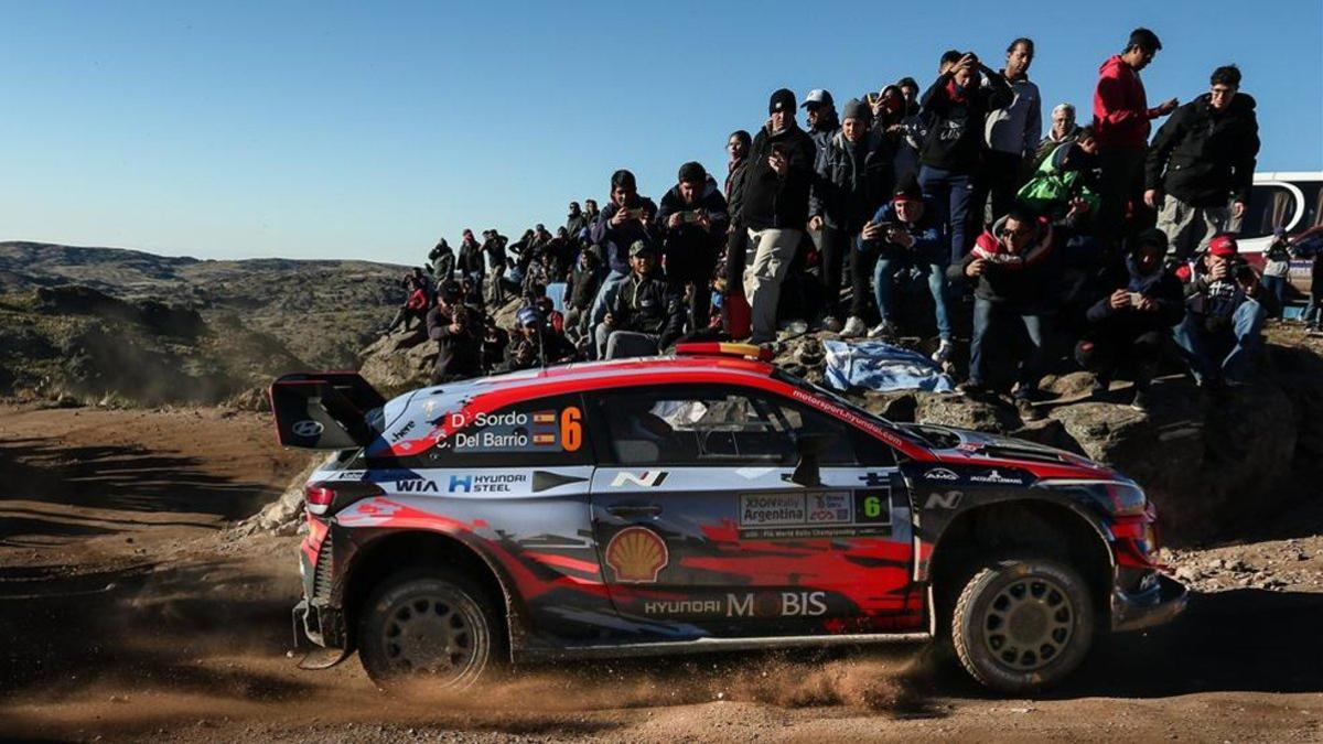 Sordo, en acción en el último Rally de Argentina