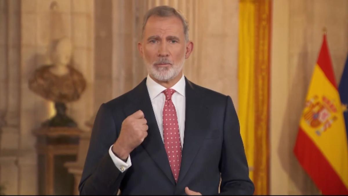 Los partidos políticos reaccionan al discurso de Navidad del Rey